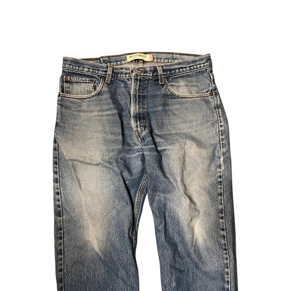 Levi's 505 Blue Jeans Men's Size W38 L30 Regular Fit Straight Leg Cotton Denim - Picture 3 of 10